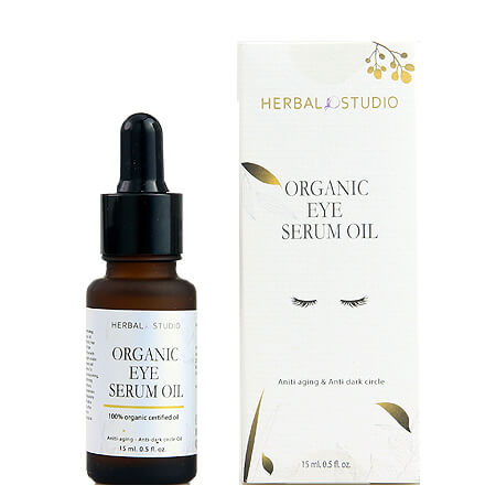 Herbal Studio Organic Eye Serum Oil,Herbal Studio Organic Eye Serum Oil 15 ml,Herbal Studio Organic Eye Serum Oil รีวิว, เซรั่มน้ำมันอาร์แกนออยล์,argan oil,อาร์แกนออยล์,รอยเหี้ยวย่น, ลดรอยเหี่ยวย่น,